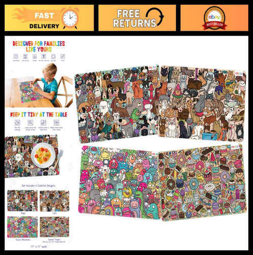 Colorful reusable kids table - reusable,