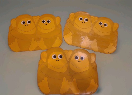 Vintage yellow monkeys vinyl - vintage,