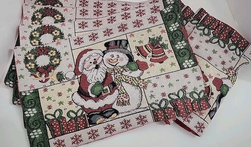 Tapestry placemats set - set, 8