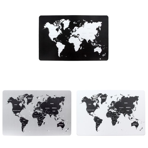 Set world map placemats - 3,
