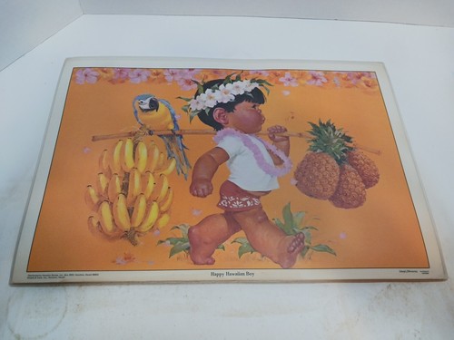 Hawaiian placemats dole kids - hawaiian,