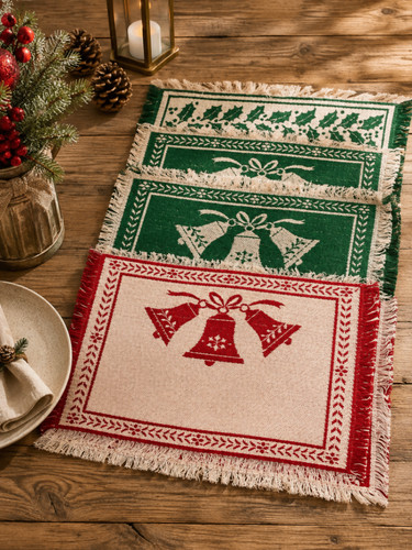 Vintage christmas placemats - vintage,