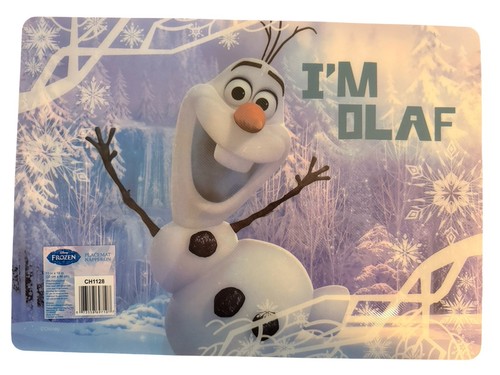 Disney frozen olaf placemats - disney,