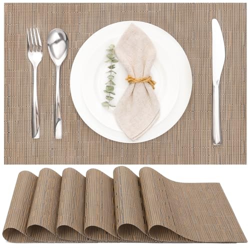 Placemats vinyl woven - placemats,