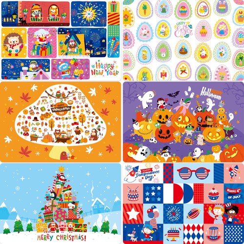 Pack placemats for - 6,