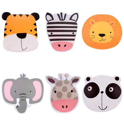 Kids placemats wild zoo animal - wild,