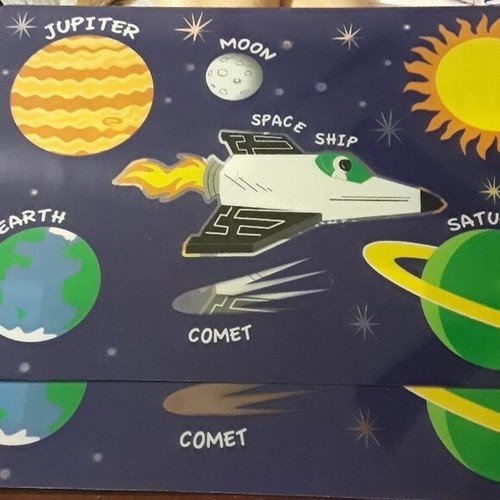 Set space ship kid - ship, kid's