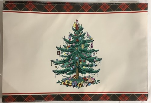 Spode christmas tree fabric - spode,