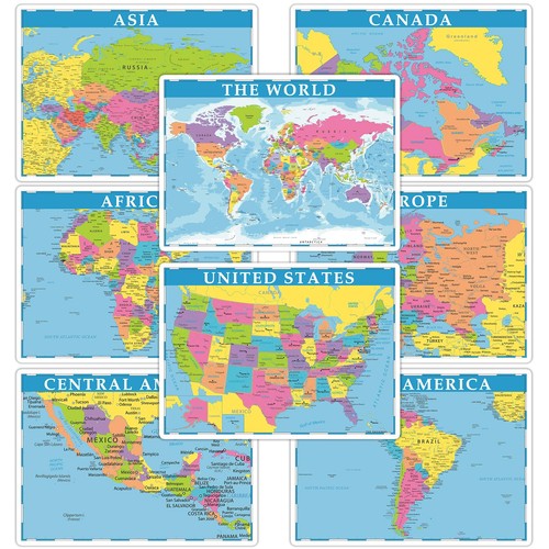 Educational placemats for kids - educational,
