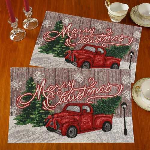 Tapestry table placemats - tapestry,