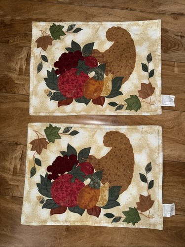 Appliqued quilted fall - (2),