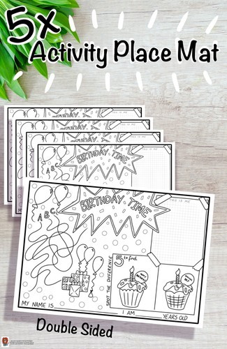 Handmade activity - 5x,