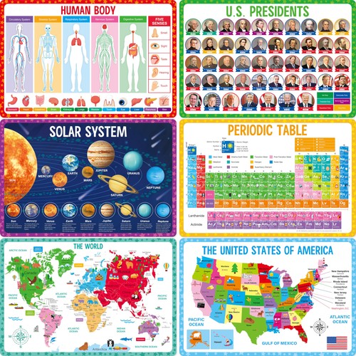 Pack placemats for kids - pack,