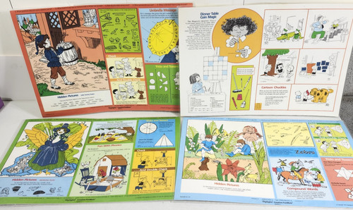 1979 fun mats table placemats - fun,